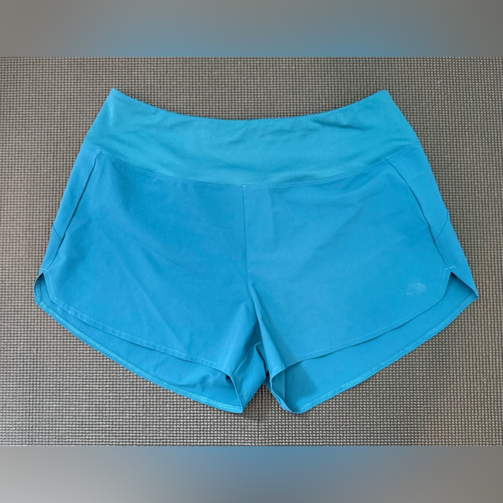 The North Face Women's Turquoise Athletic Shorts